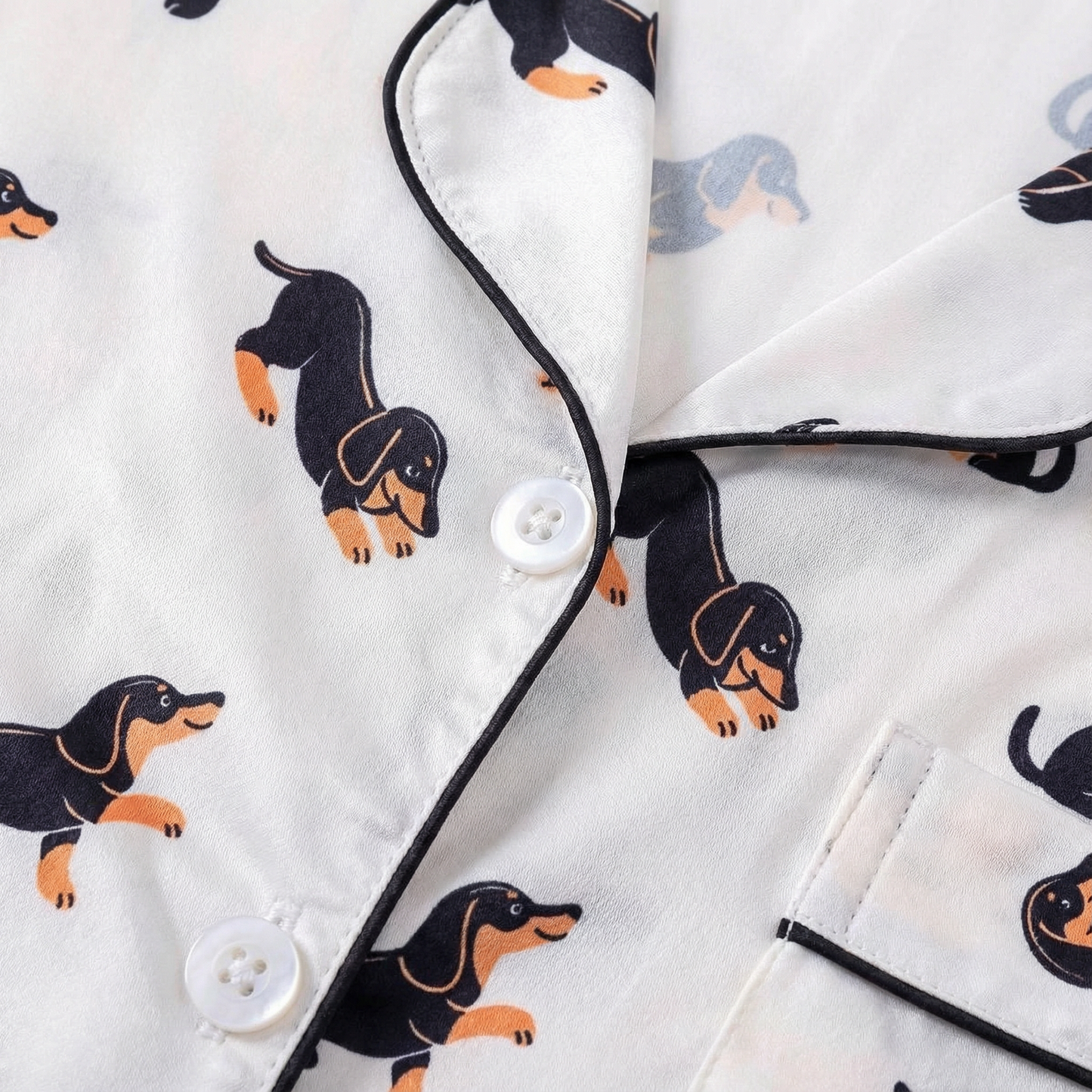 Mini Dachshunds Women's Pajama Set