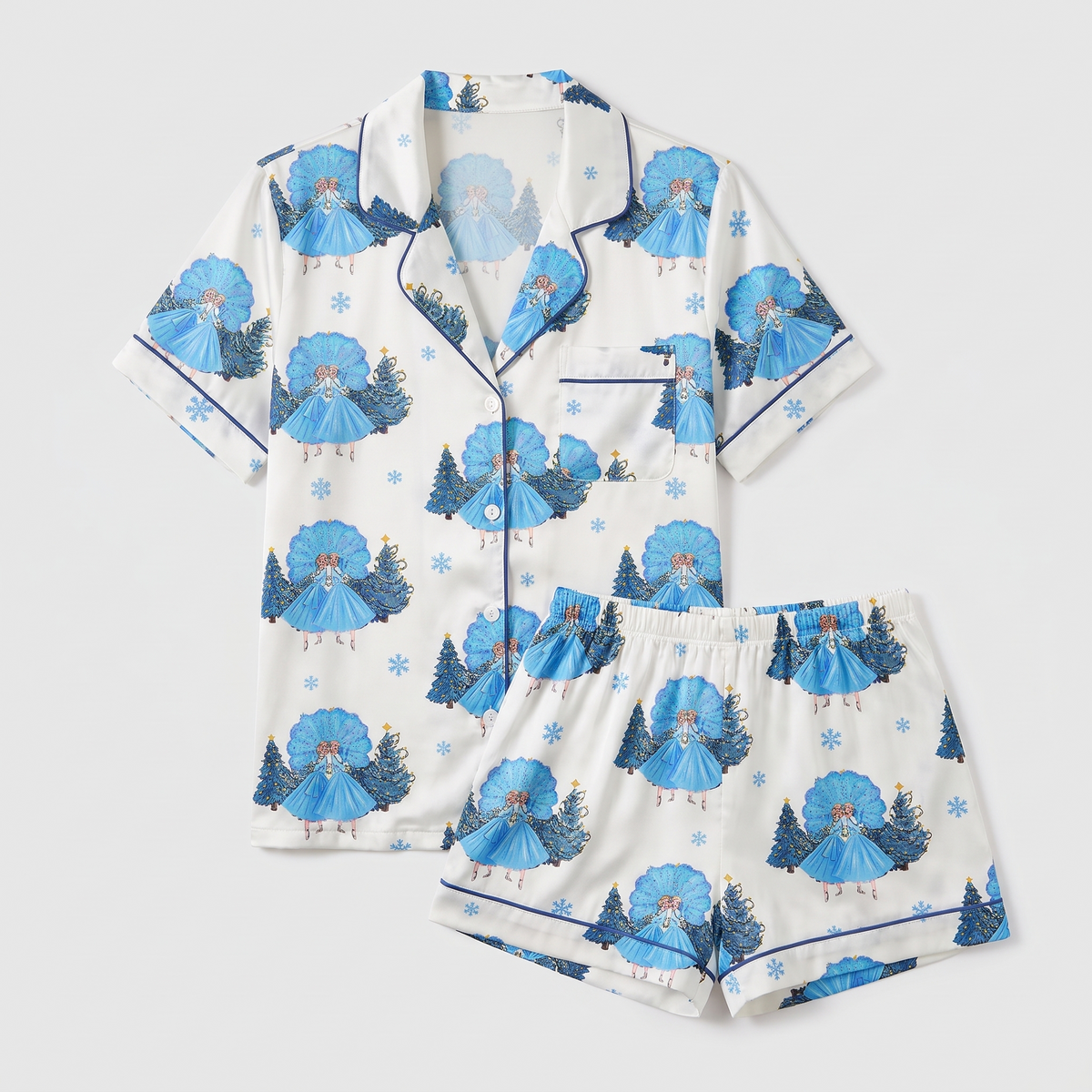 Sisters, Sisters Inspired Women's Pajama Set - flat lay