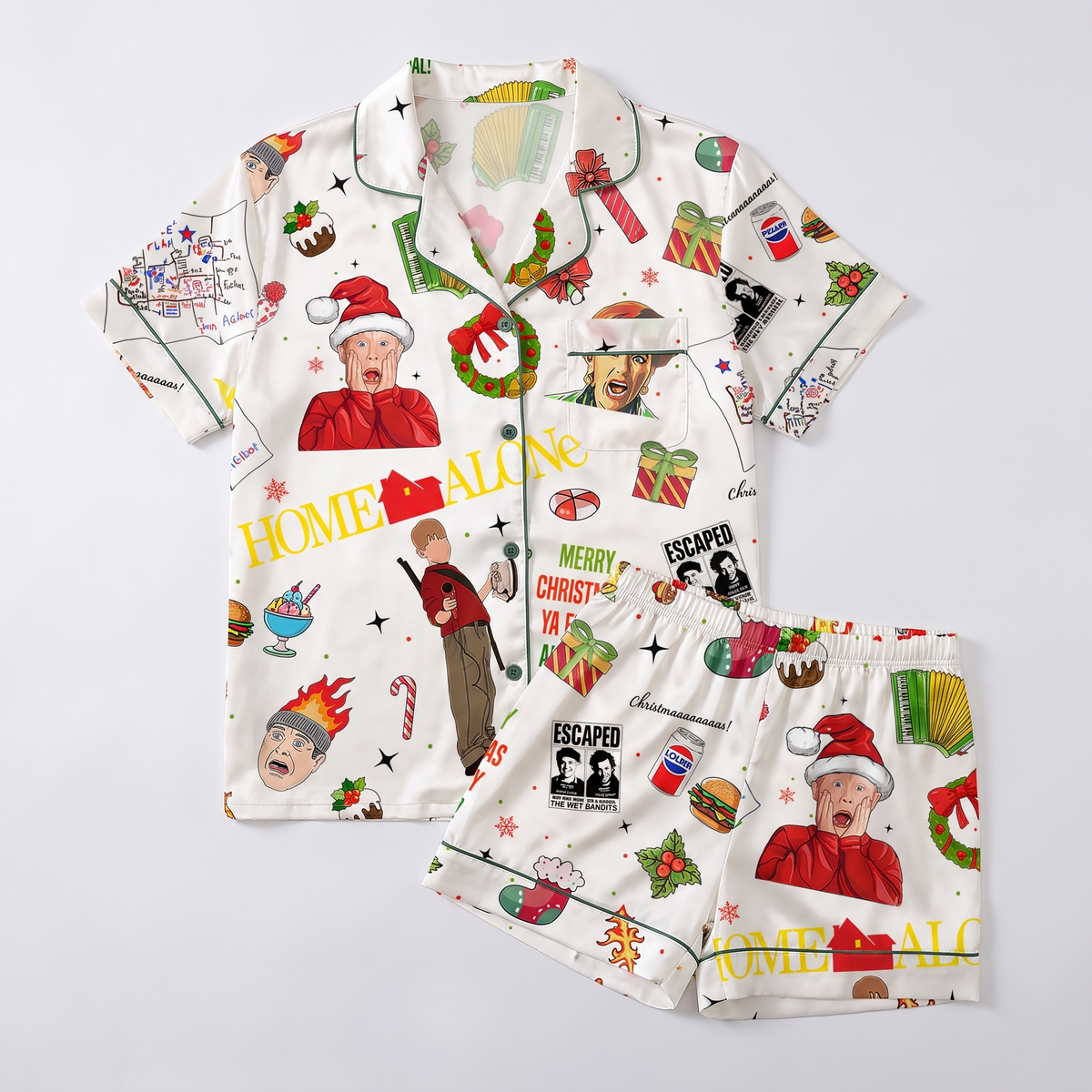 Ya Filthy Animal Inspired Women's Pajama Set - flat lay