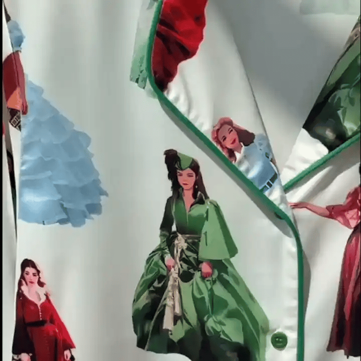 That's Scarlett O'Hara On Your Pajamas. In Every Iconic Dress. Yes, Really.
