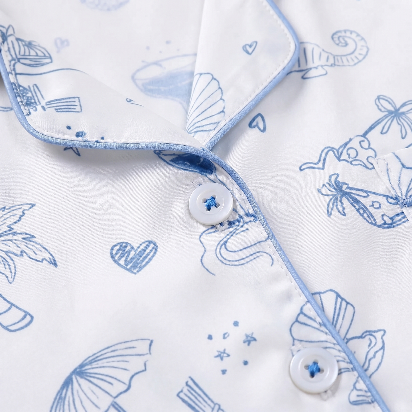 Blue Beach Pajamas