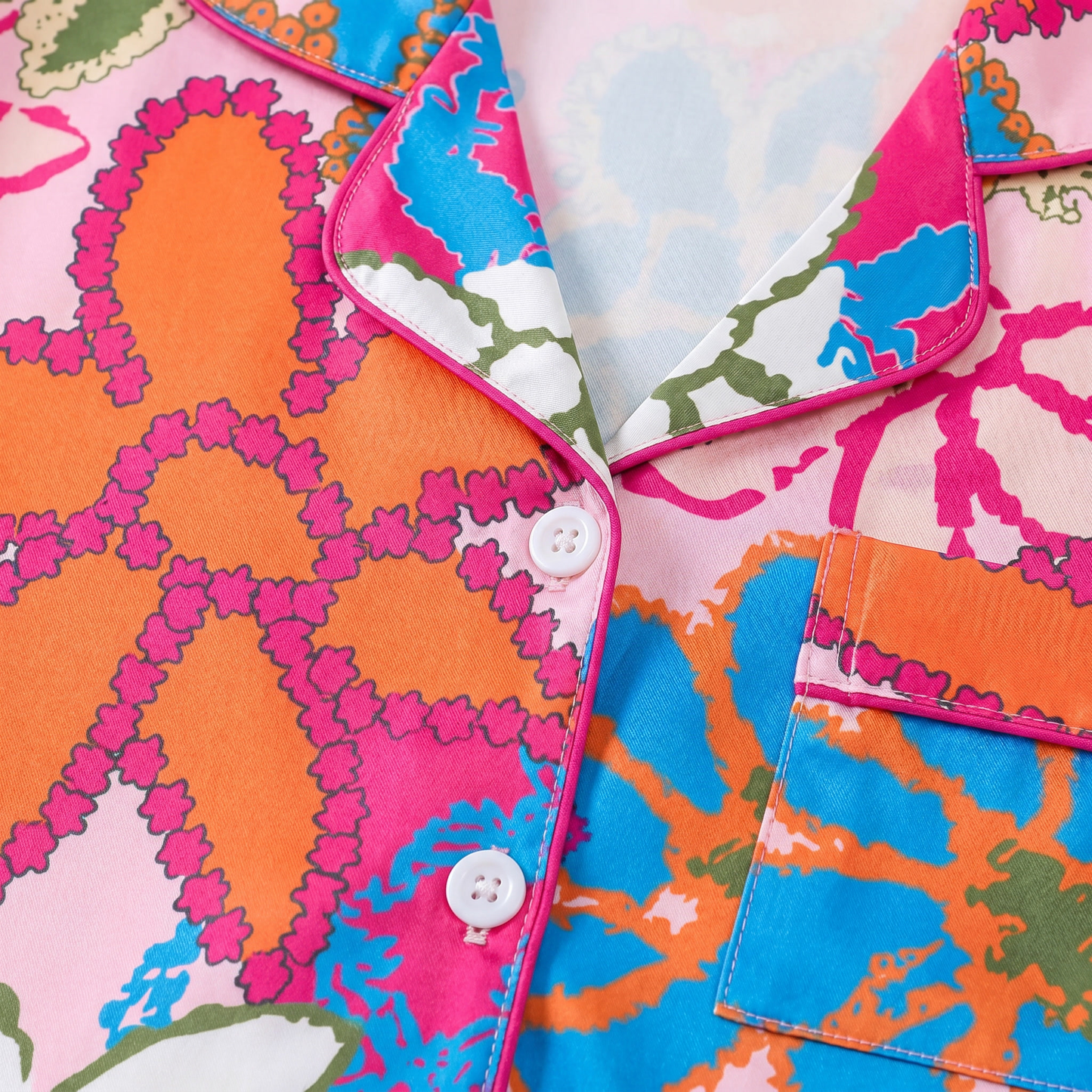 Floral Tropical Pajamas