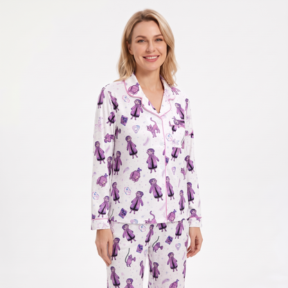 Button Eye Fantasy Women's Pajamas