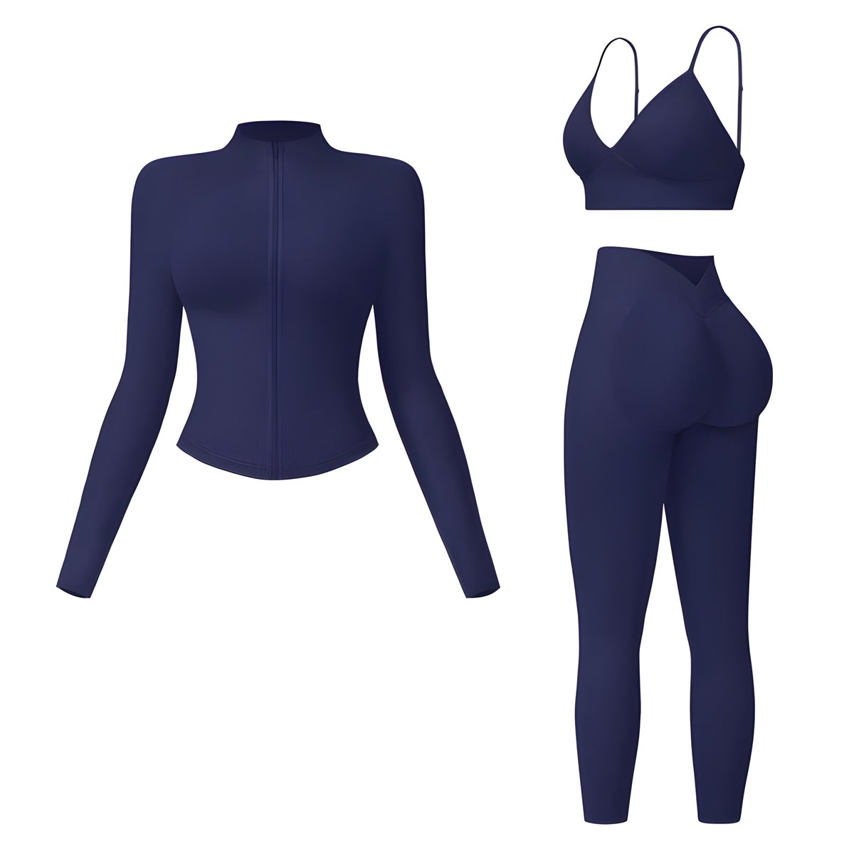 Women's 3 Piece Activewear Set