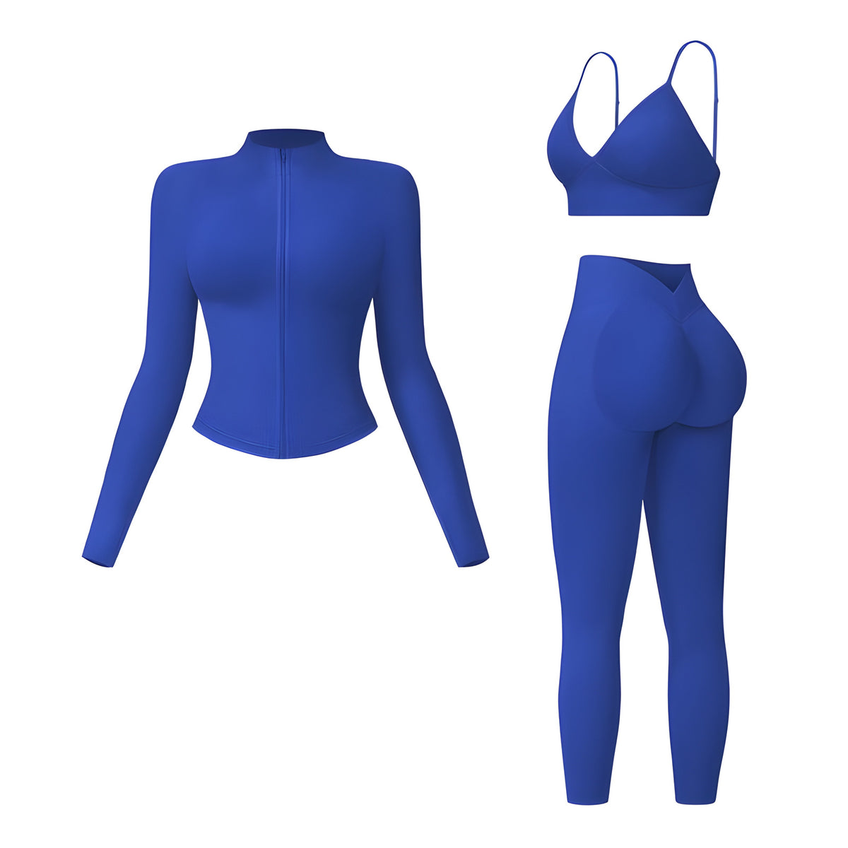 Women's 3 Piece Activewear Set