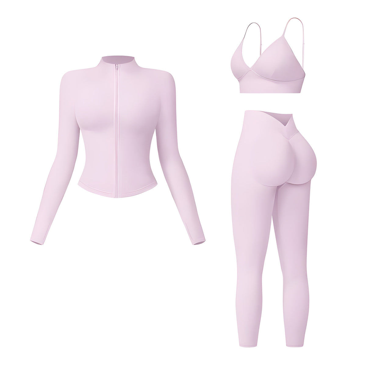 Women's 3 Piece Activewear Set