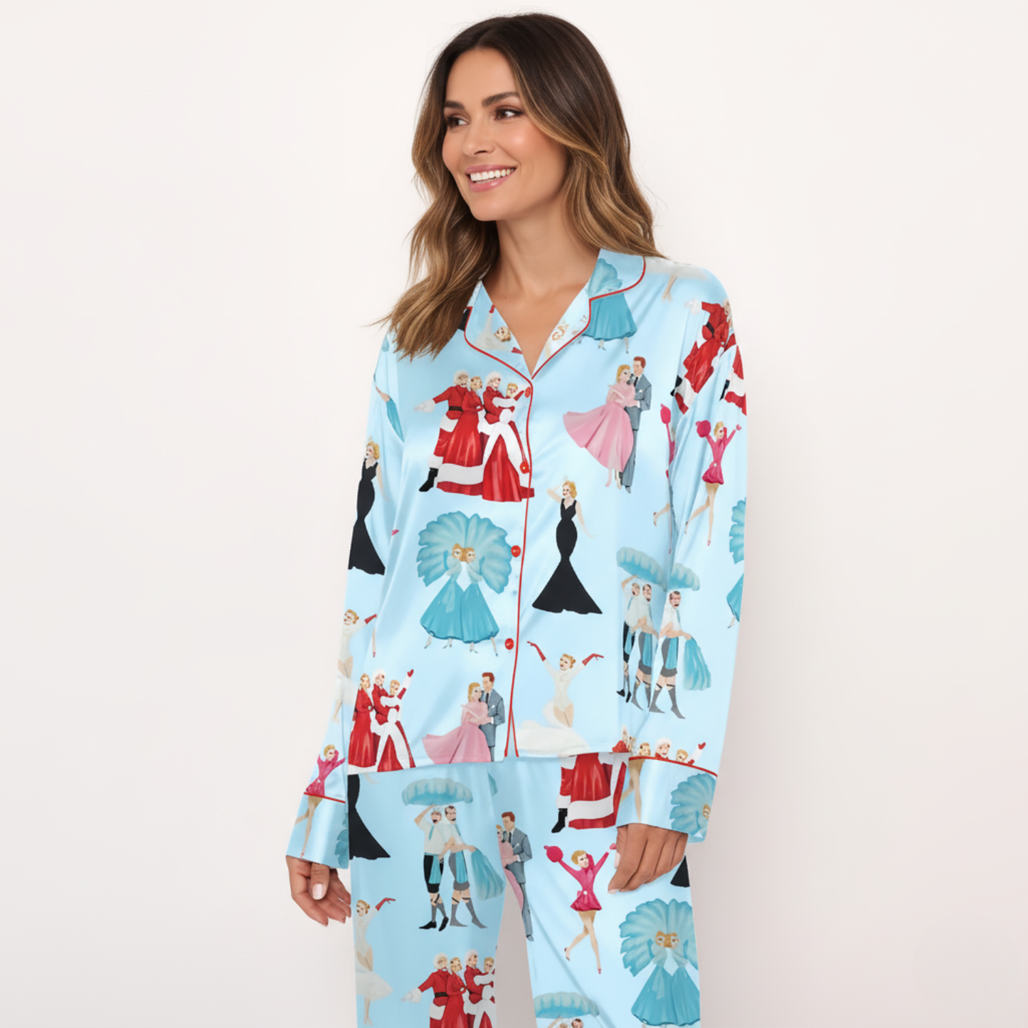 Dreaming of a White Christmas Women's Pajama Set