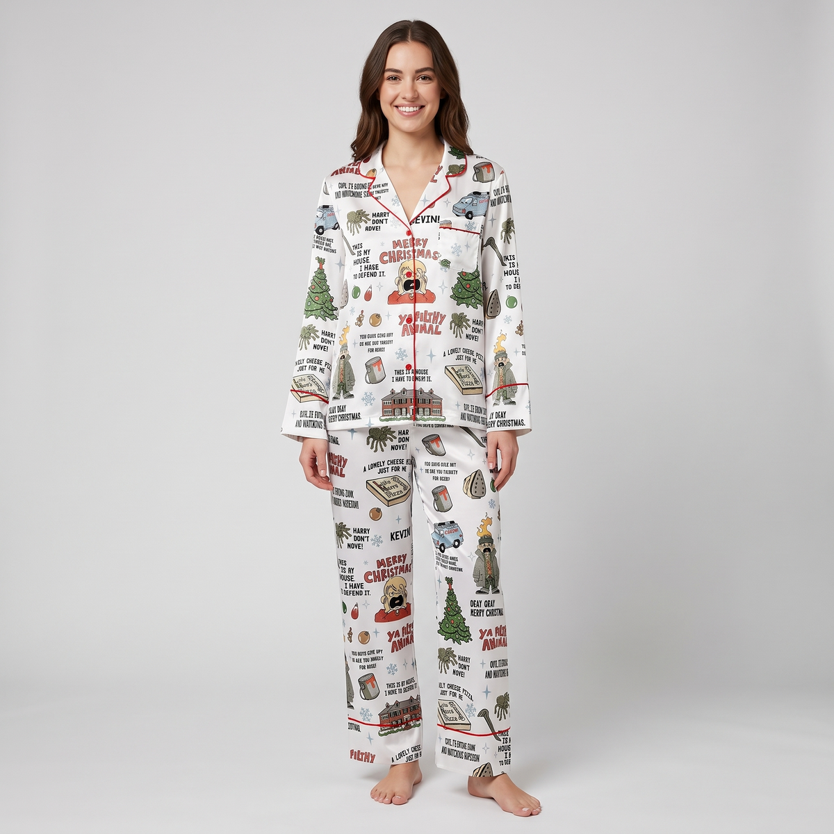 This Is My House Inspired Women's Pajama Set - long sleeve and pants
