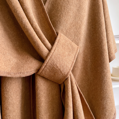 Pull-Through Wrap Women's Shawl Cape