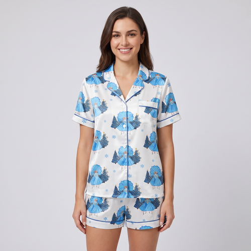 Sisters, Sisters Inspired Women's Pajama Set - short sleeve and shorts