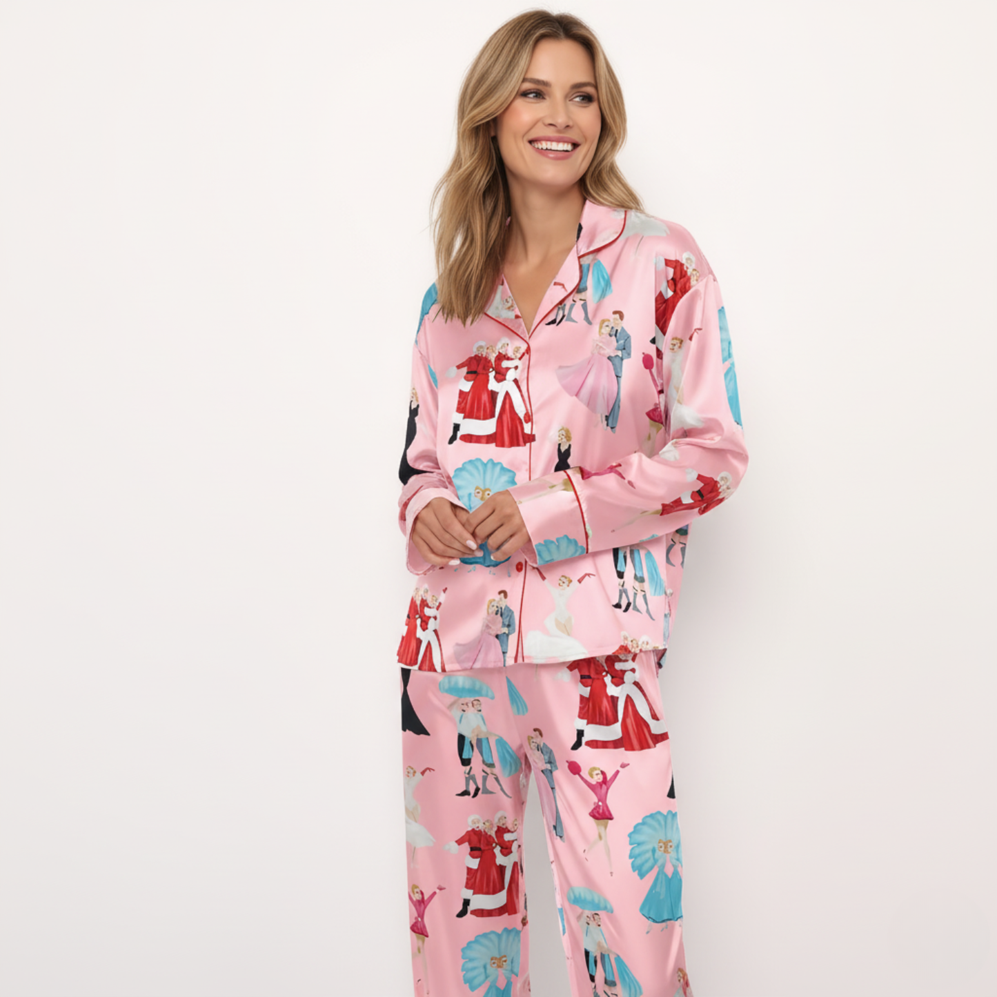 Dreaming of a White Christmas Women's Pajama Set