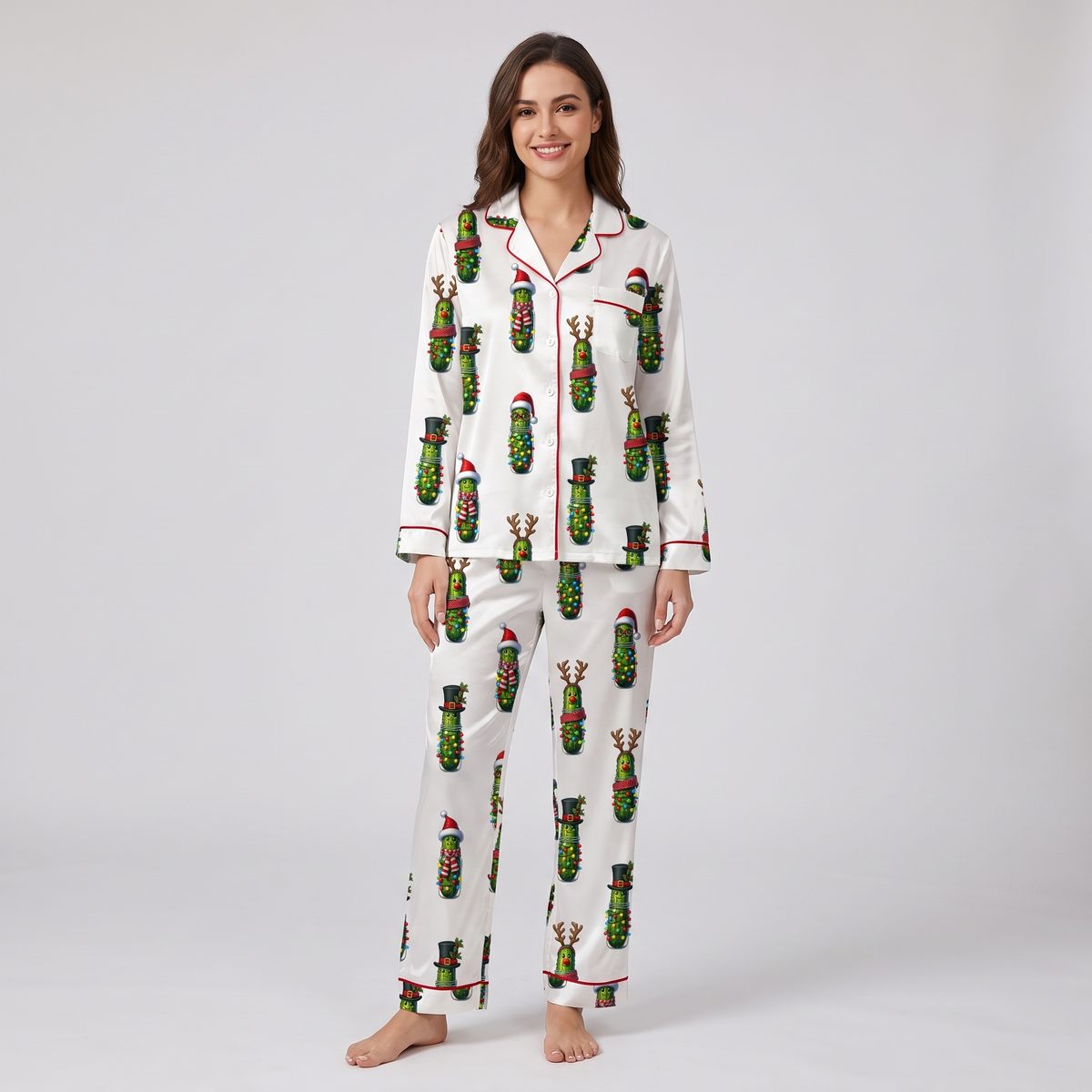 Twinkle Pickles Women's Pajama Set - long sleeve and pants