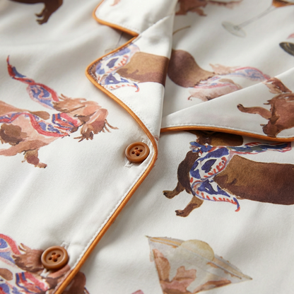 Martini Dachshunds Women's Pajama Set
