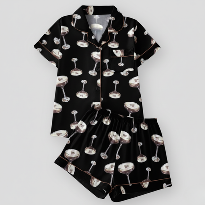 (Buy 2 Get 1) Espresso Martini Women's Pajama Set