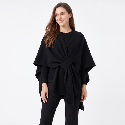 Pull-Through Wrap Women's Shawl Cape