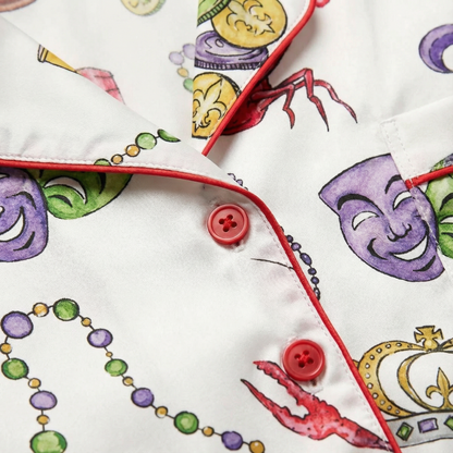 Mardi Gras Women's Pajama Set