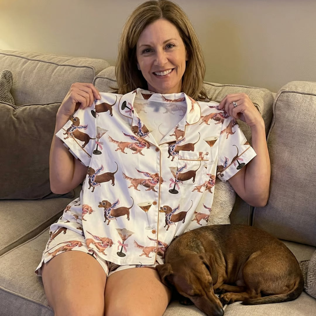 Only The Biggest Wiener Dog Moms Are Wearing These Pajamas