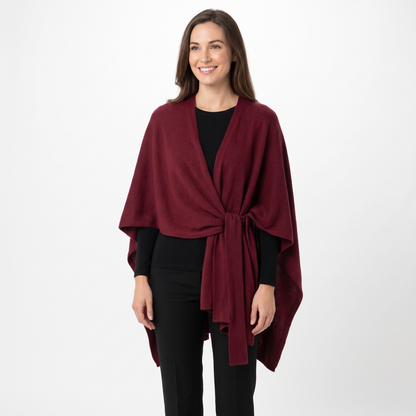 Pull-Through Wrap Women's Shawl Cape