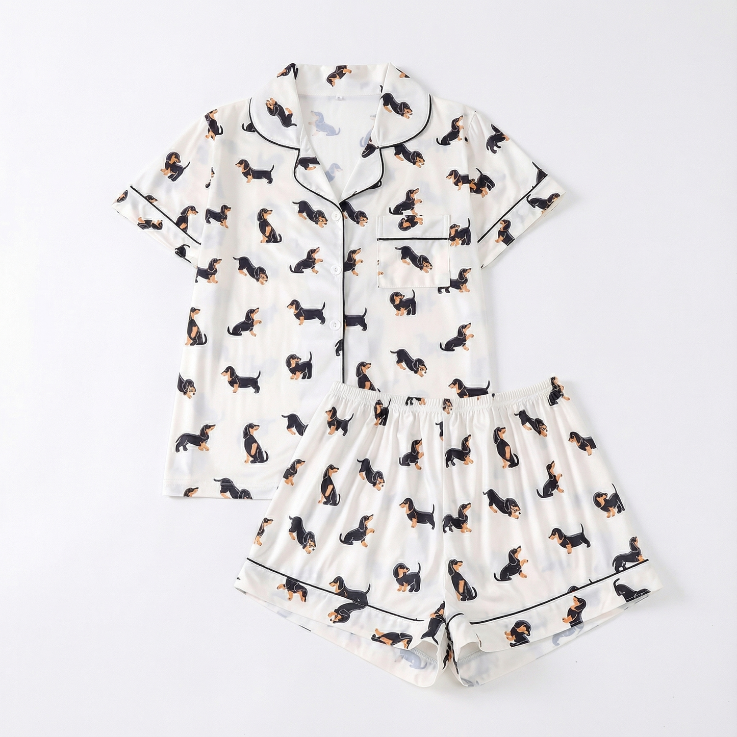 Mini Dachshunds Women's Pajama Set
