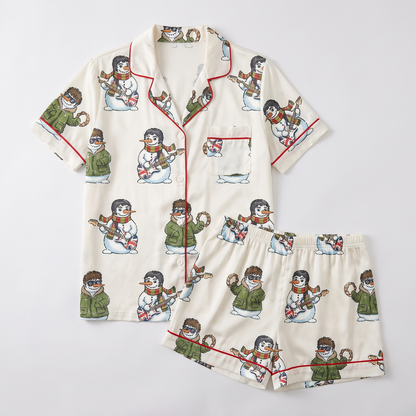 Snowasis Women's Pajama Set - flat lay