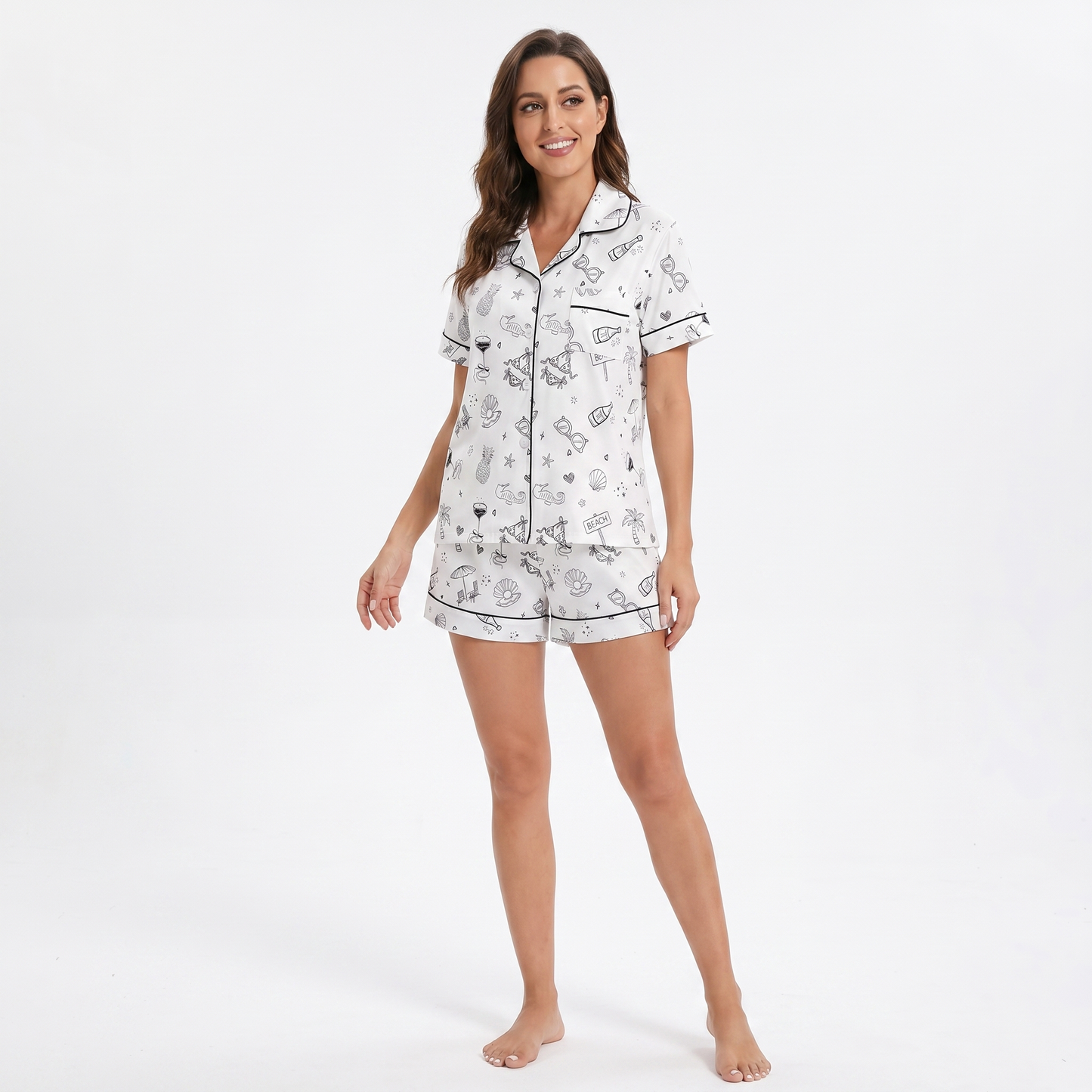 Blue Beach Pajamas