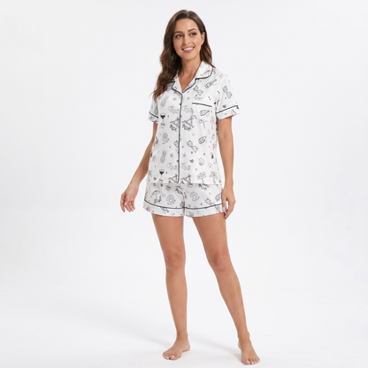 Blue Beach Pajamas
