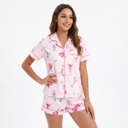 Summer Cocktail Pajamas