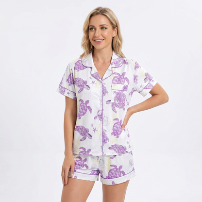 Blue Turtle Pajamas