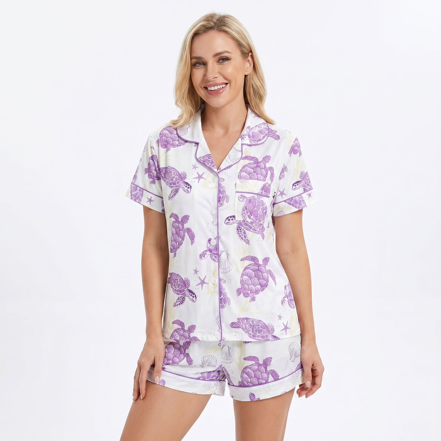 Blue Turtle Pajamas
