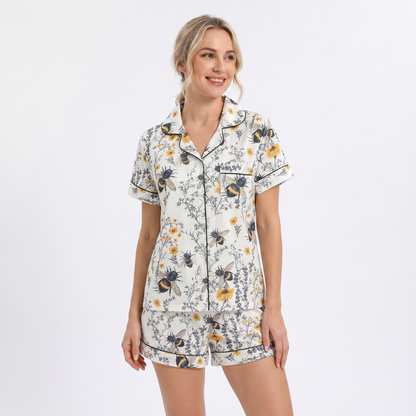 Floral Bee Pajamas