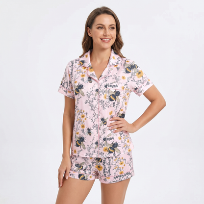 Floral Bee Pajamas