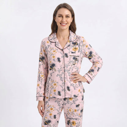 Floral Bee Pajamas