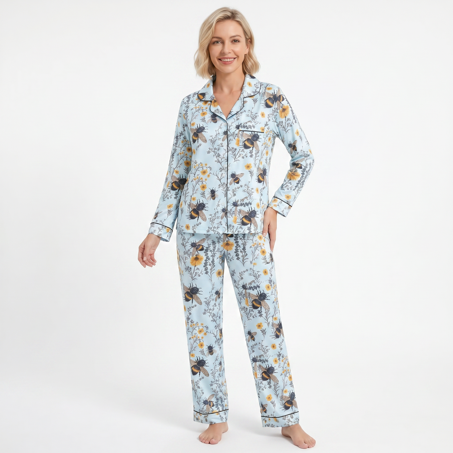 Floral Bee Pajamas