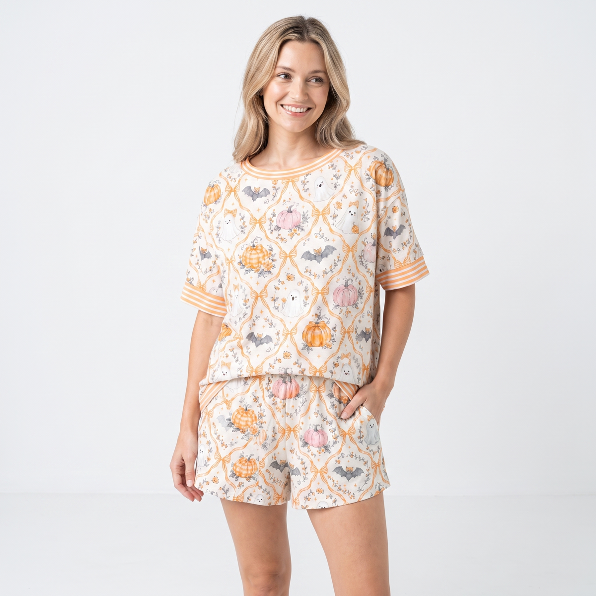 Pumpkin Trellis Lounge Set