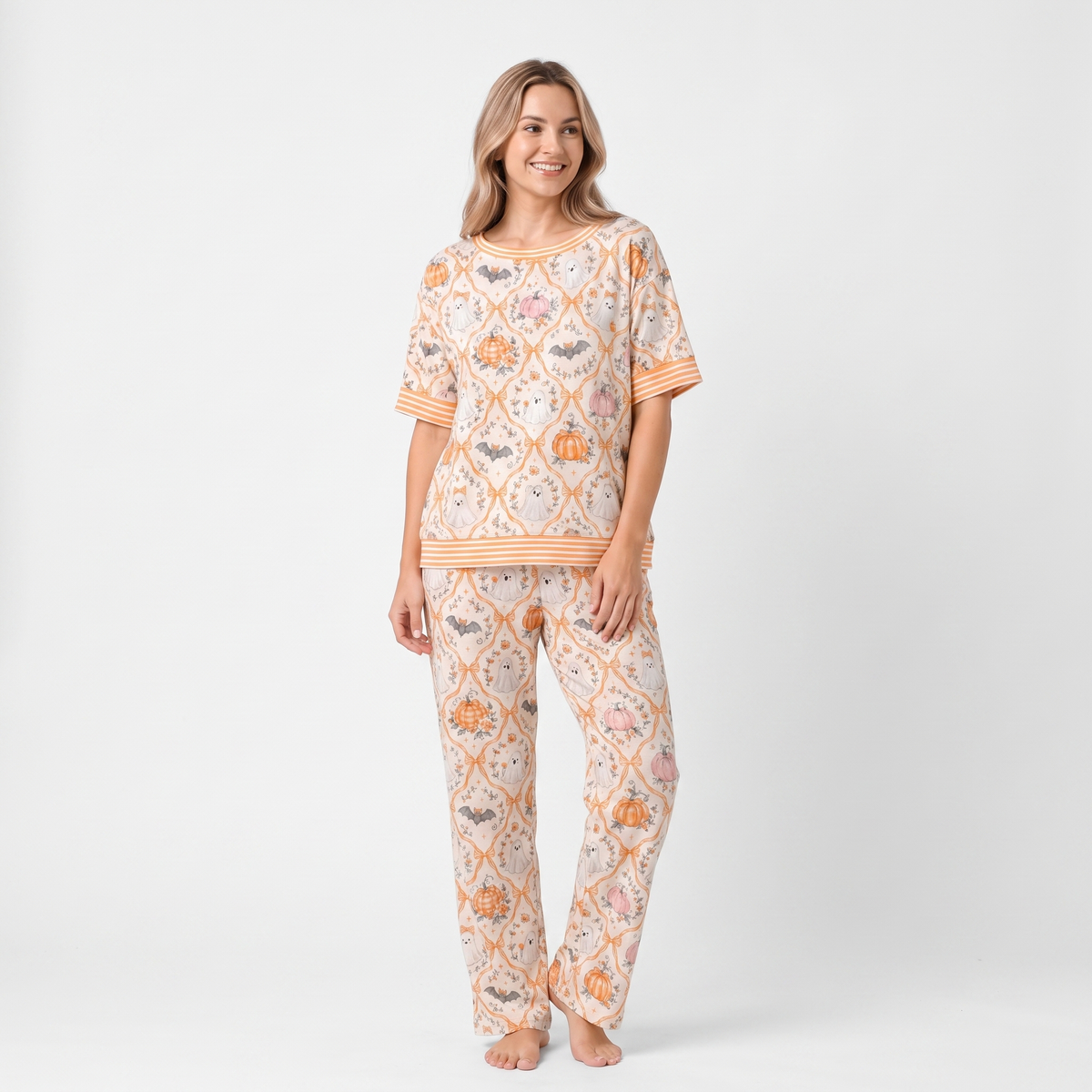 Pumpkin Trellis Lounge Set