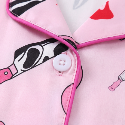 Scream Knife Halloween Women's Pajamas